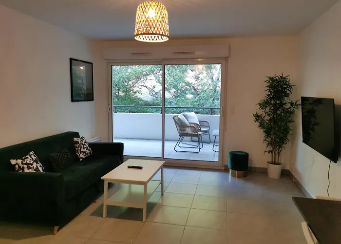 Magnifique T3 Pour 8 Personnes A Montpellier, Wifi, Parking Διαμέρισμα Μονπελιέ